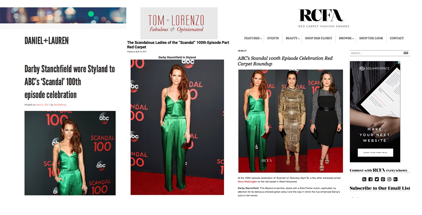 DARBY STANCHFIELD WEARING STYLAND