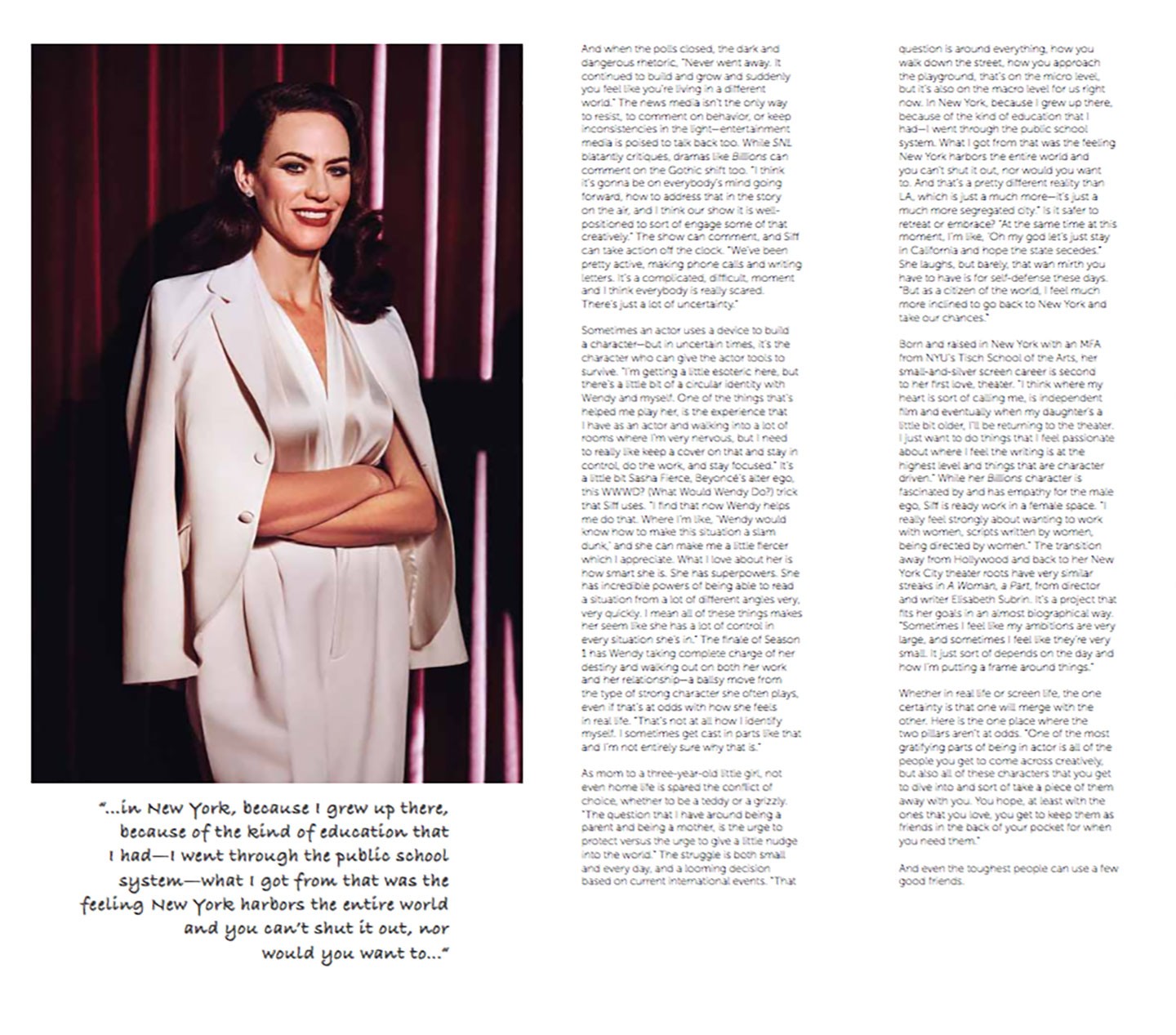 MOVES MAGAZINE - MAGGIE SIFF