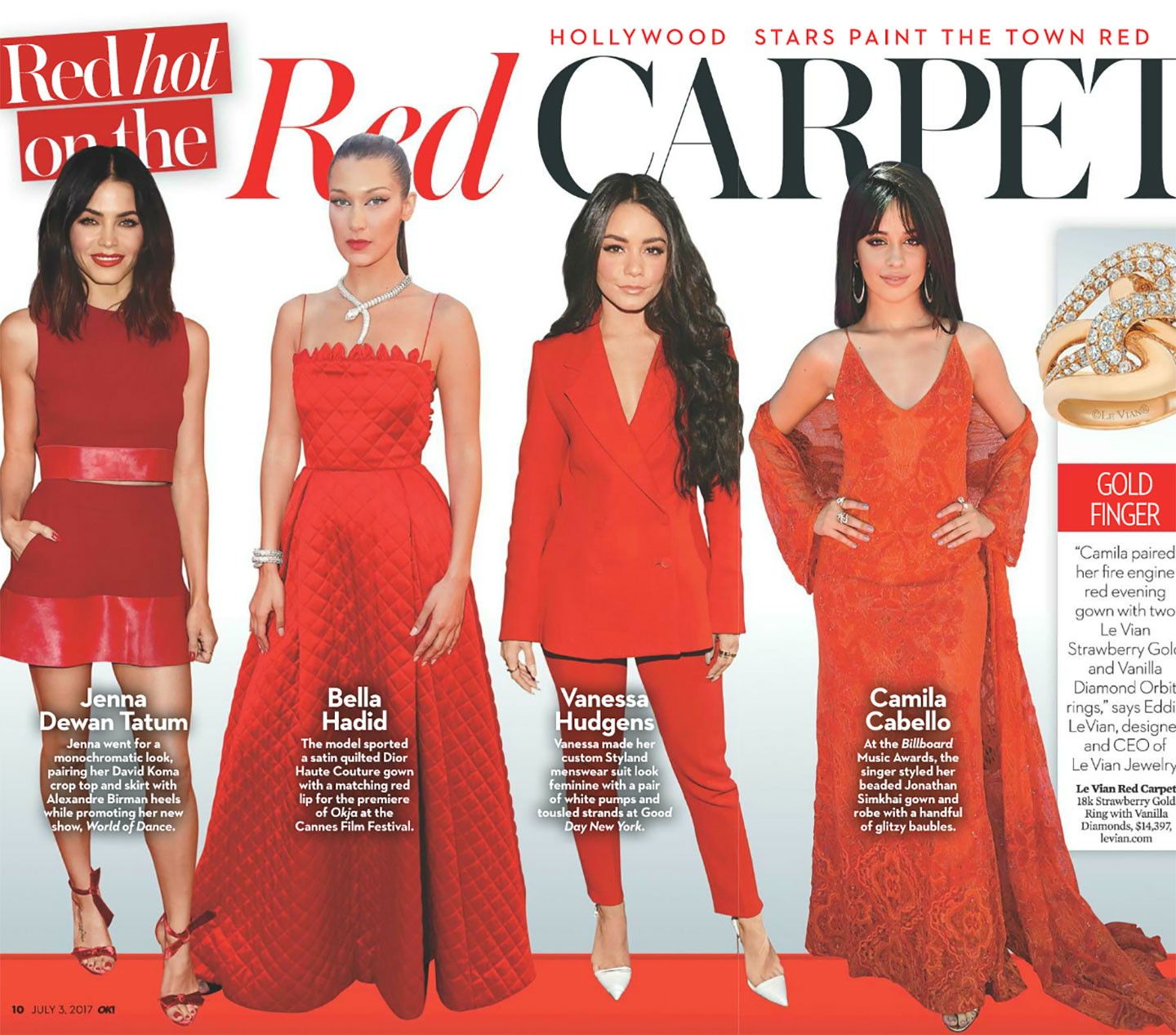 OK MAGAZINE USA - VANESSA HUDGENS