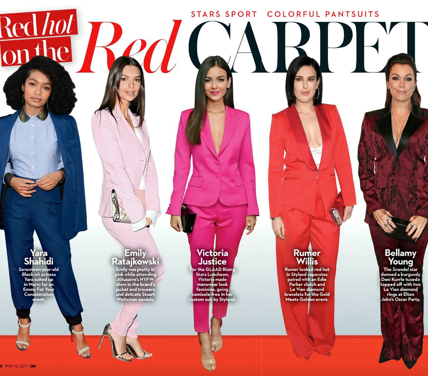 OK MAGAZINE USA - VICTORIA JUSTICE & RUMMER WILLIS