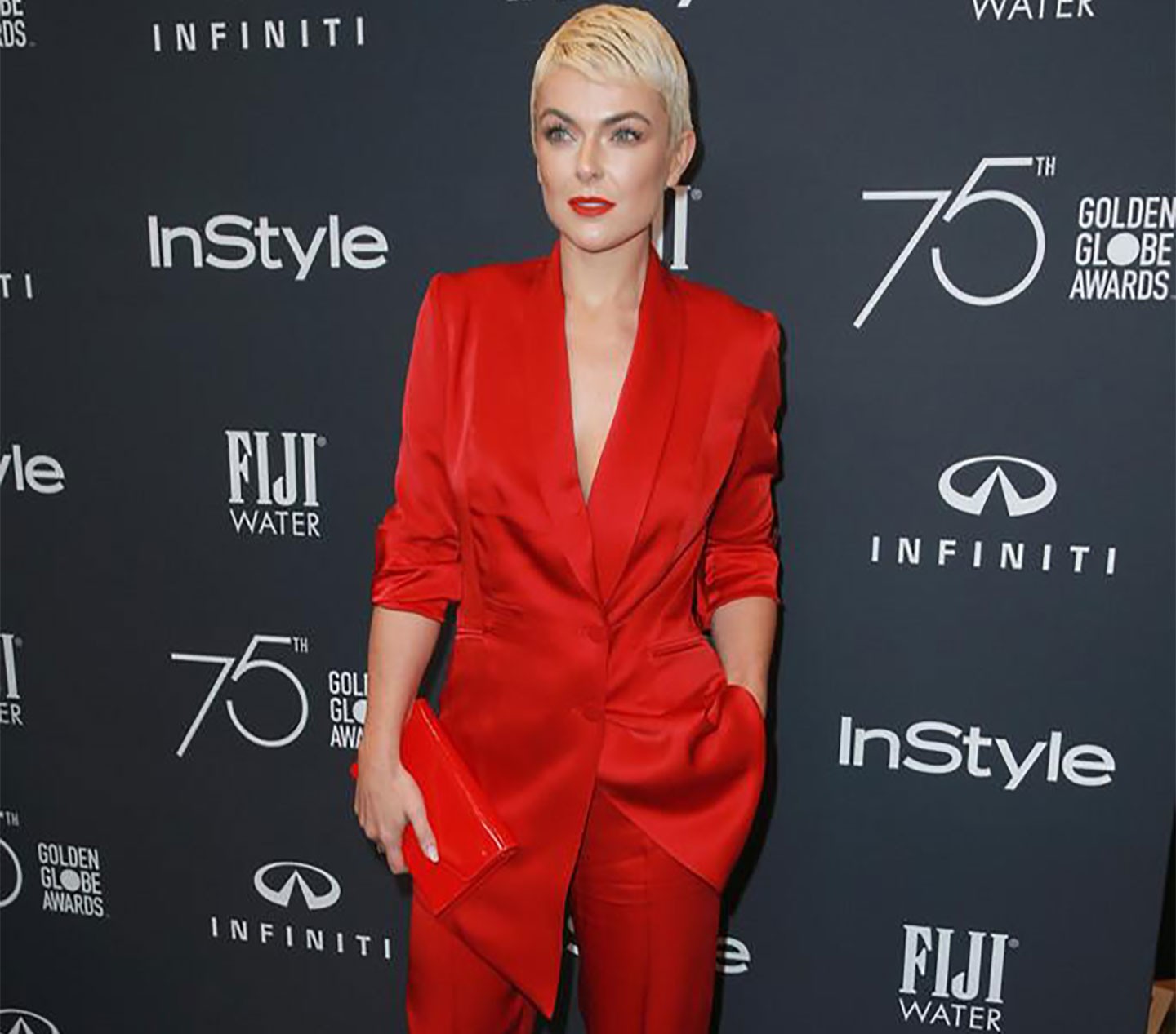 SERINDA SWAN - Hollywood Foreign Press Association x InStyle celebration of the 75th Anniversary of the Golden Globe Awards