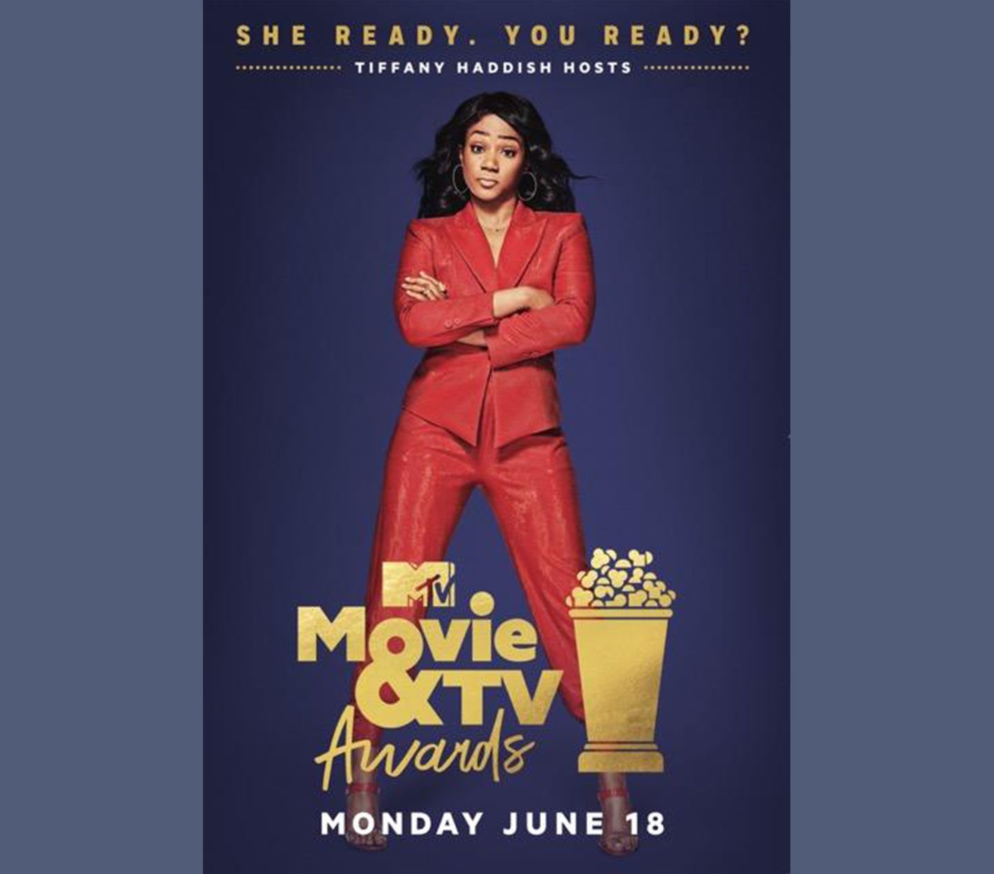 TIFFANY HADDISH - Hosting MTV Movie&TV Awards