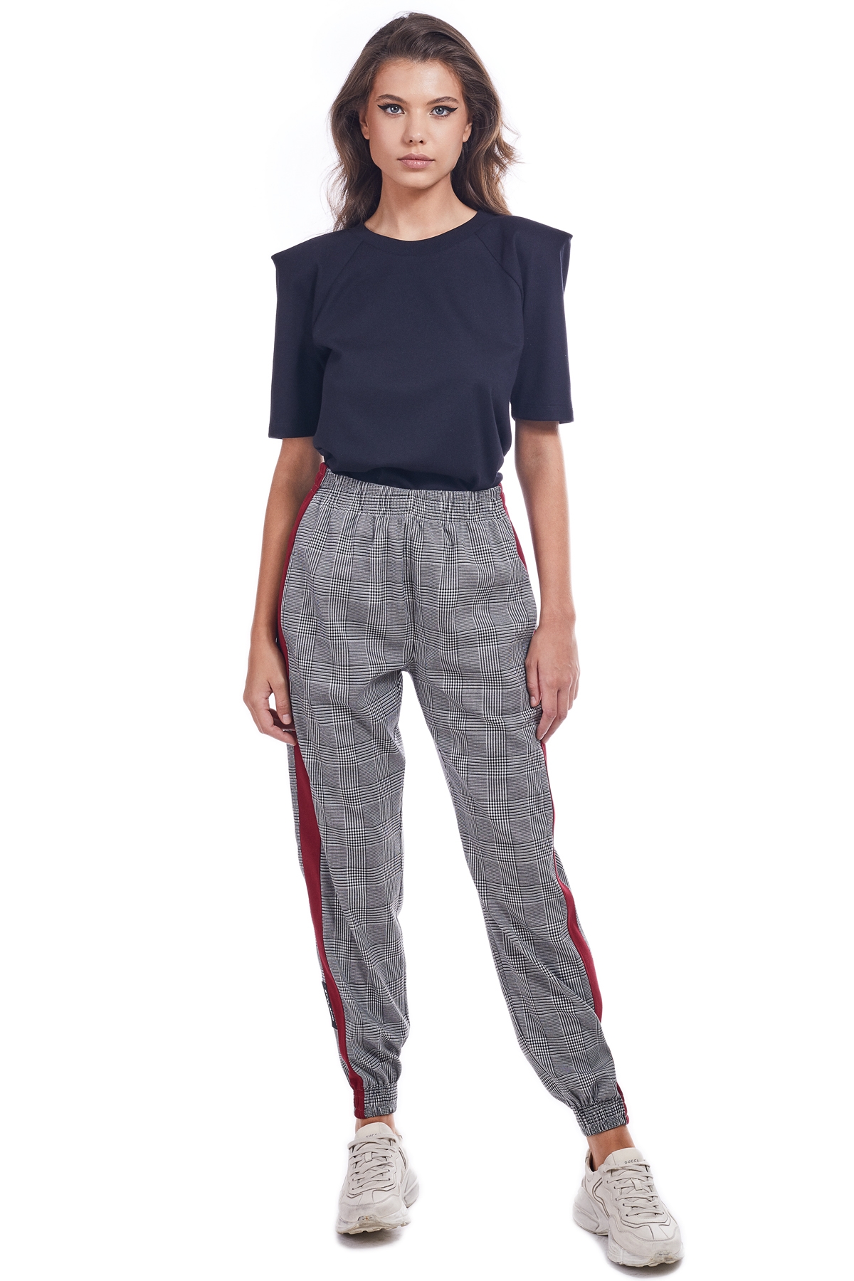 TRIMMED TRACK PANTS - STYLAND