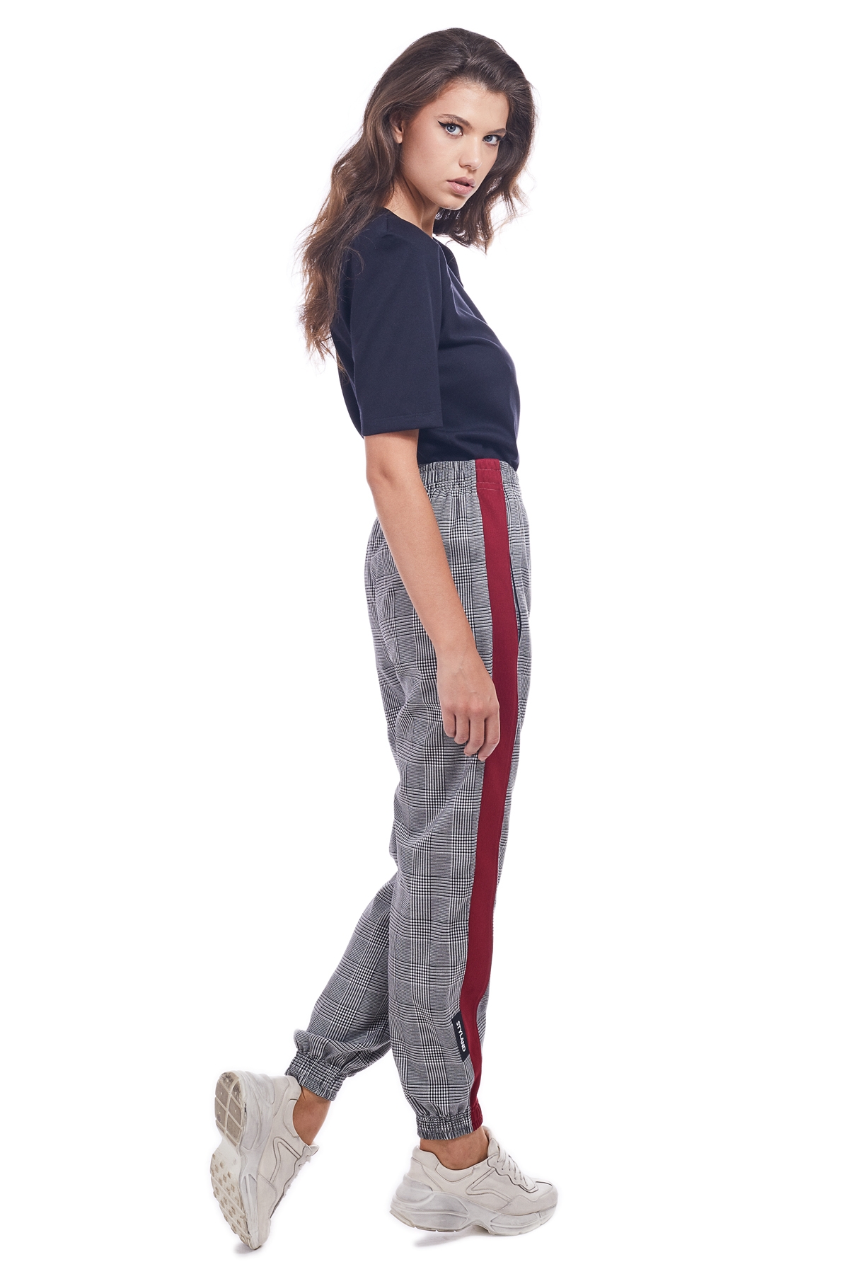 TRIMMED TRACK PANTS - STYLAND