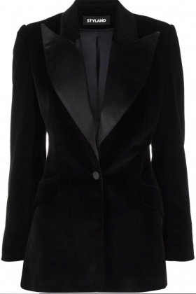 BLACK TAILORED JACKET